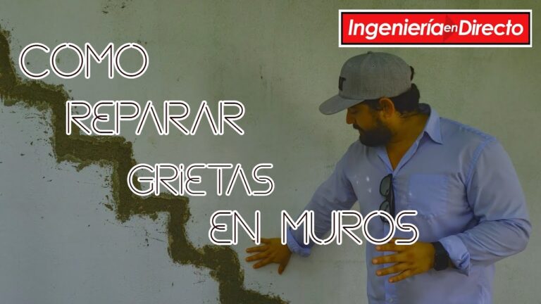 Guía de reparación de grietas en muros: consejos prácticos