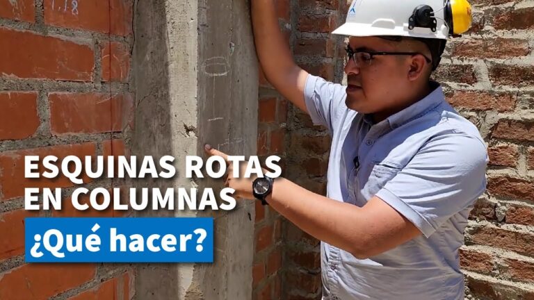 Optimizaci&oacute;n del mantenimiento de columnas afectadas