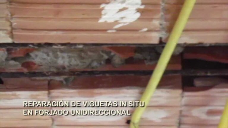 Cómo realizar mantenimiento de viguetas afectadas